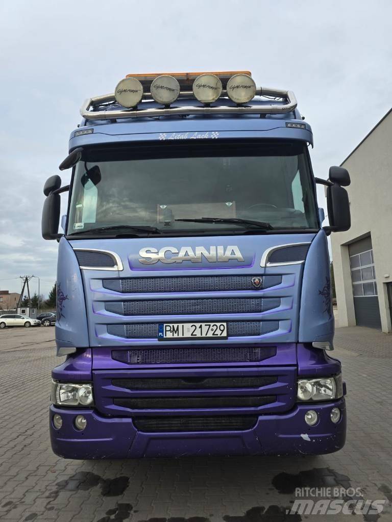 Scania R 580 Tømmerbiler
