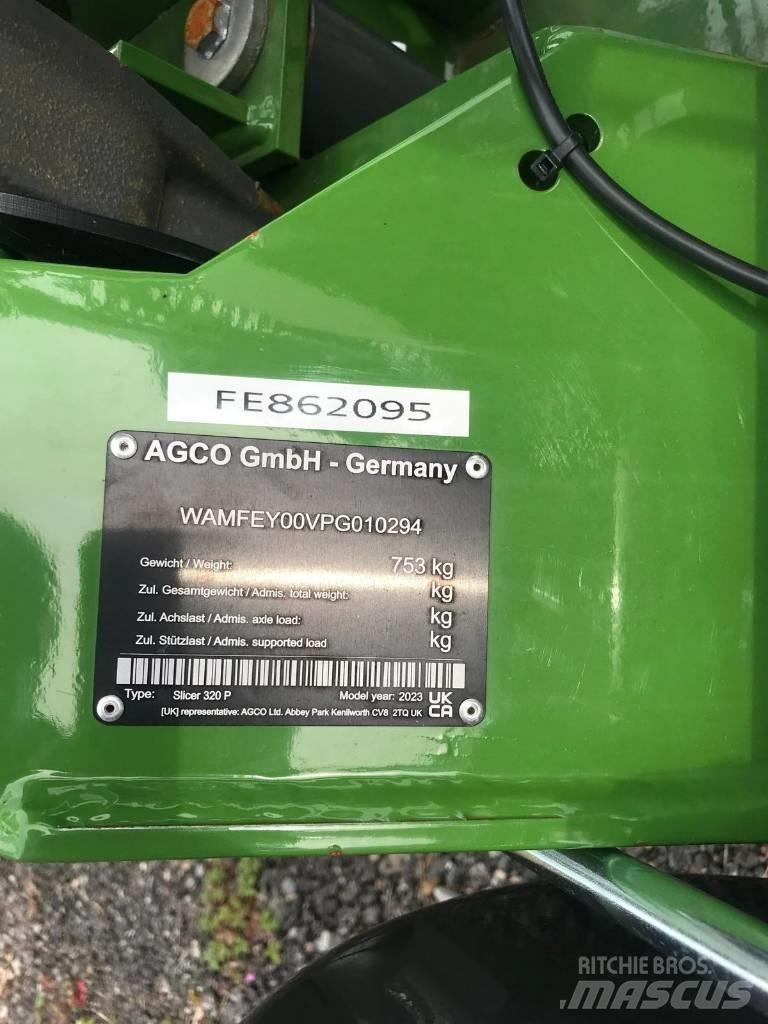 Fendt Slicer 320 P Slåmaskiner