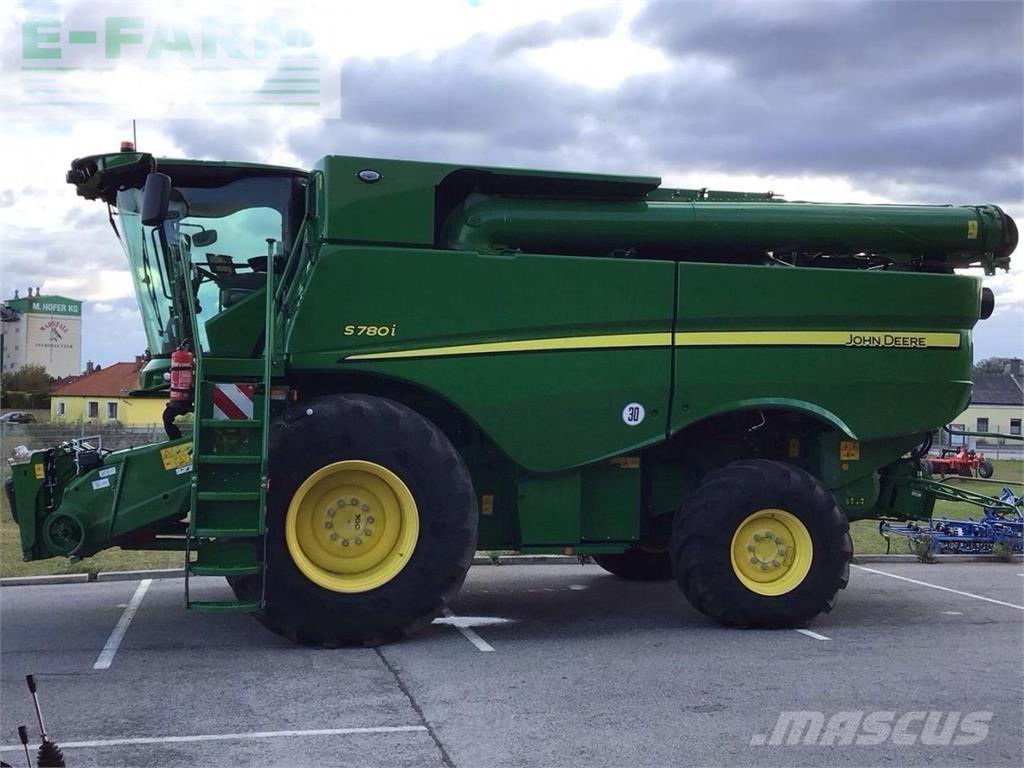 John Deere S 780 Skurtreskere