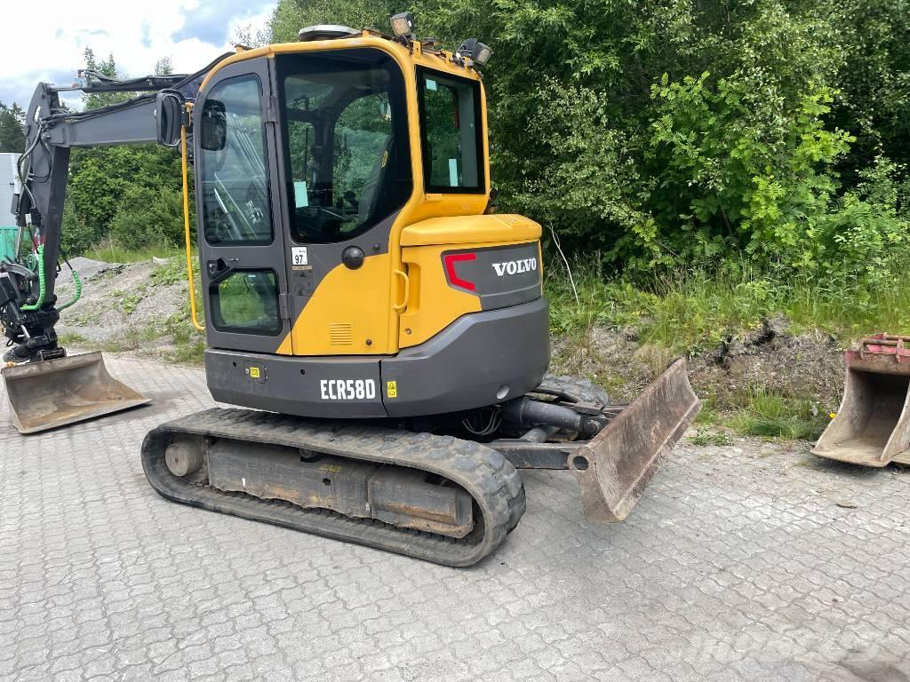 Volvo ECR58D Minigravere <7t