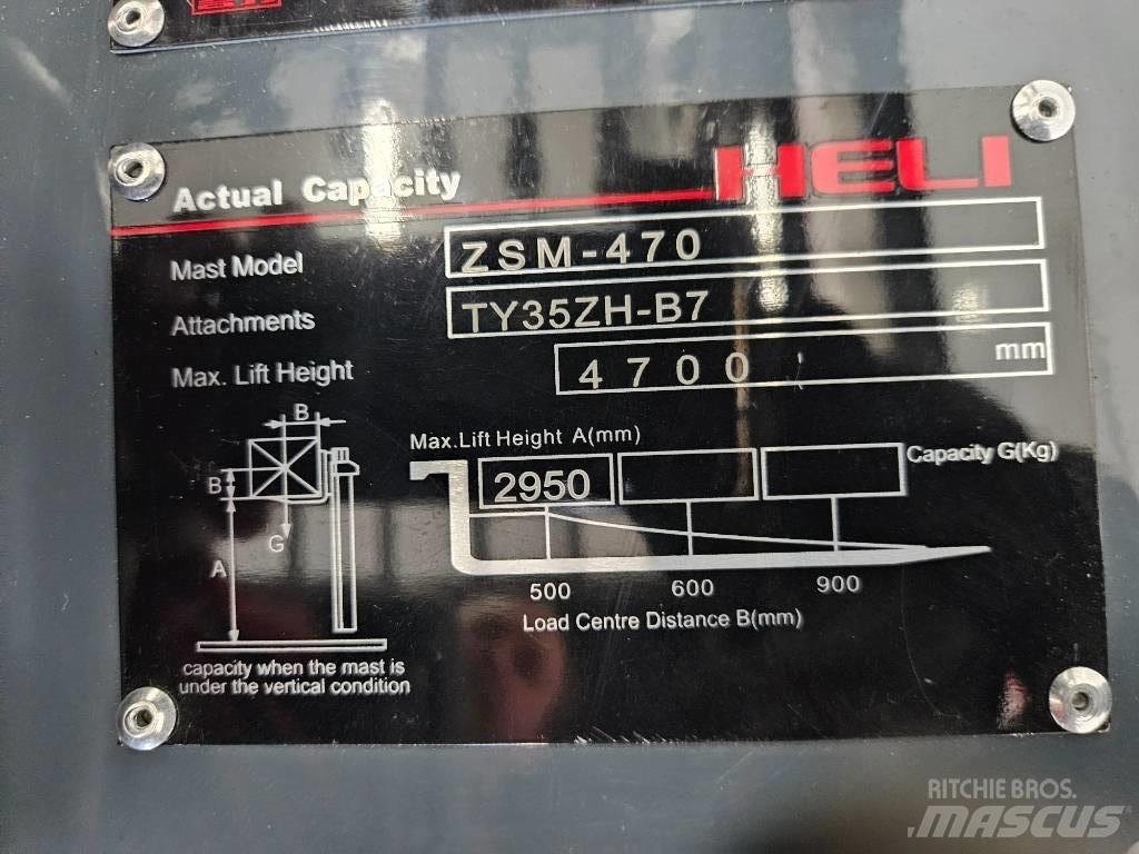 Heli CPCD 35 KU17G3 Diesel Trucker