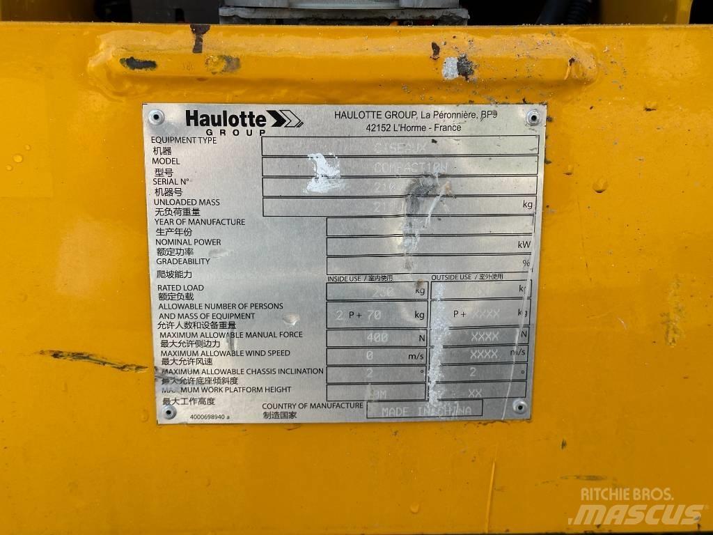 Haulotte COMPACT 10N Sakselifter