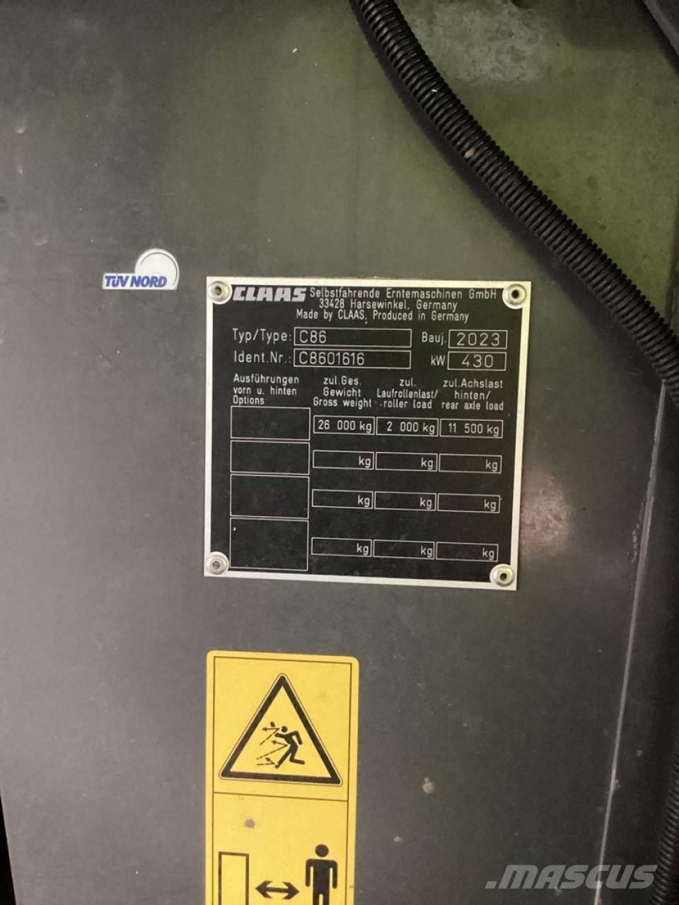 Claas 8700 TT Landbruk - Annet
