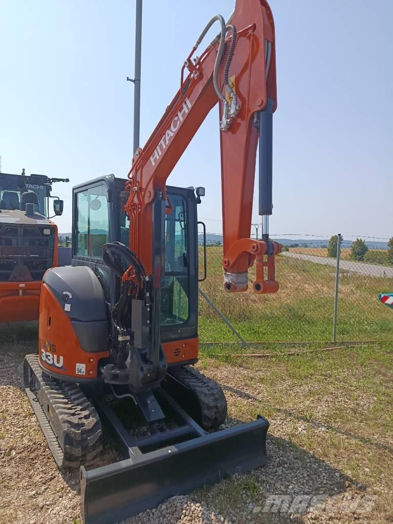 Hitachi ZX33U Beltegraver