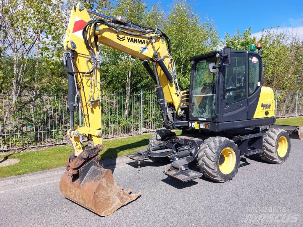 Yanmar B95W Hjulgravere