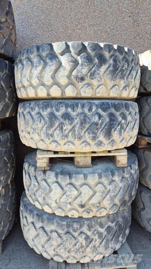 Michelin 17.5R25 Dekk, hjul og felger