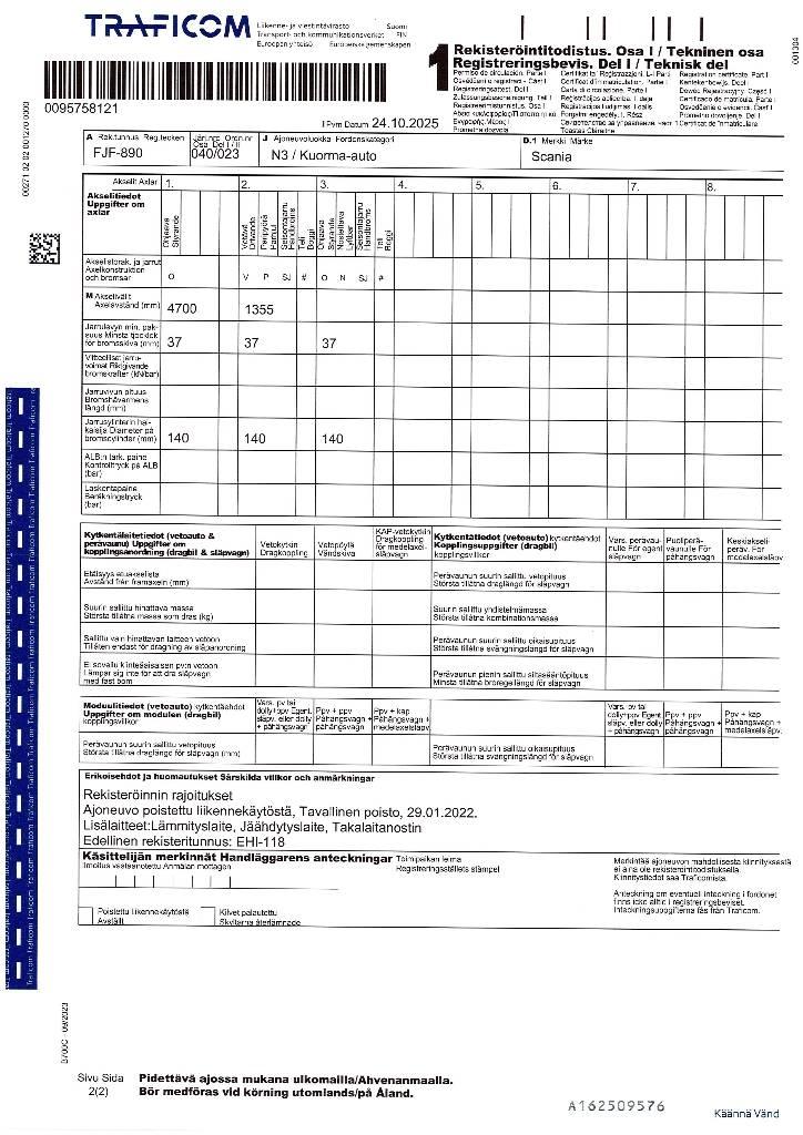 Scania R 500 Skapbiler