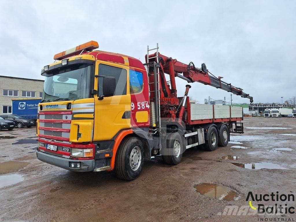 Scania R 124 GB Tippbil