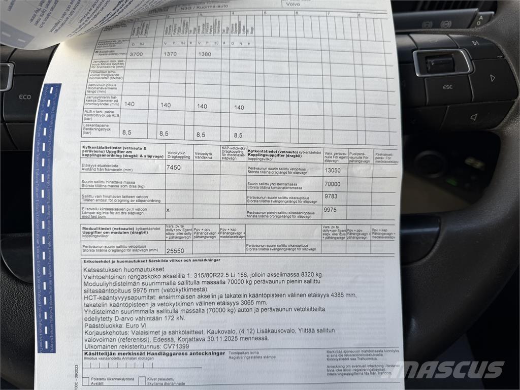 Volvo FMX 500 8X4 Krokbil