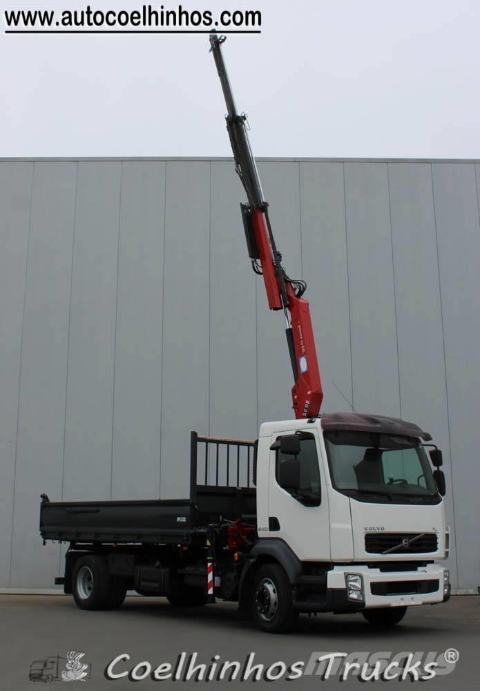 Volvo FL 240 + HMF 635 Tippbil