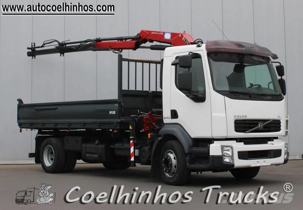 Volvo FL 240 + HMF 635 Tippbil