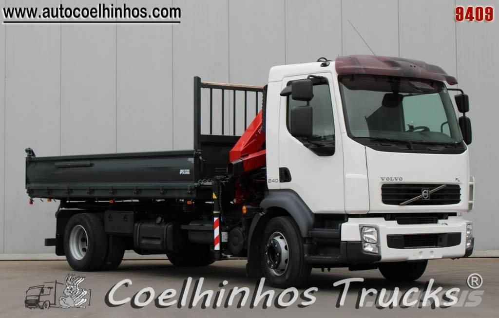 Volvo FL 240 + HMF 635 Tippbil