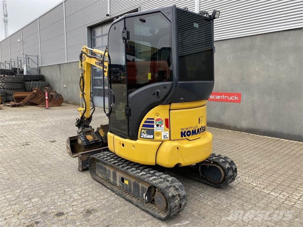 Komatsu PC26MR-5 Hjulgravere