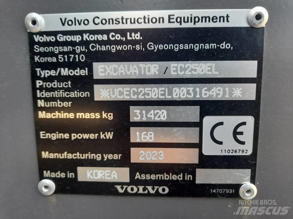 Volvo EC 250 EL Beltegraver