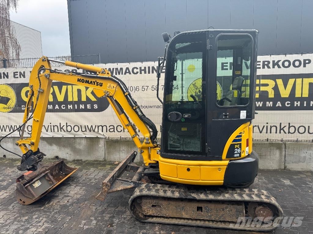 Komatsu PC 26 MR-3 Minigravere <7t