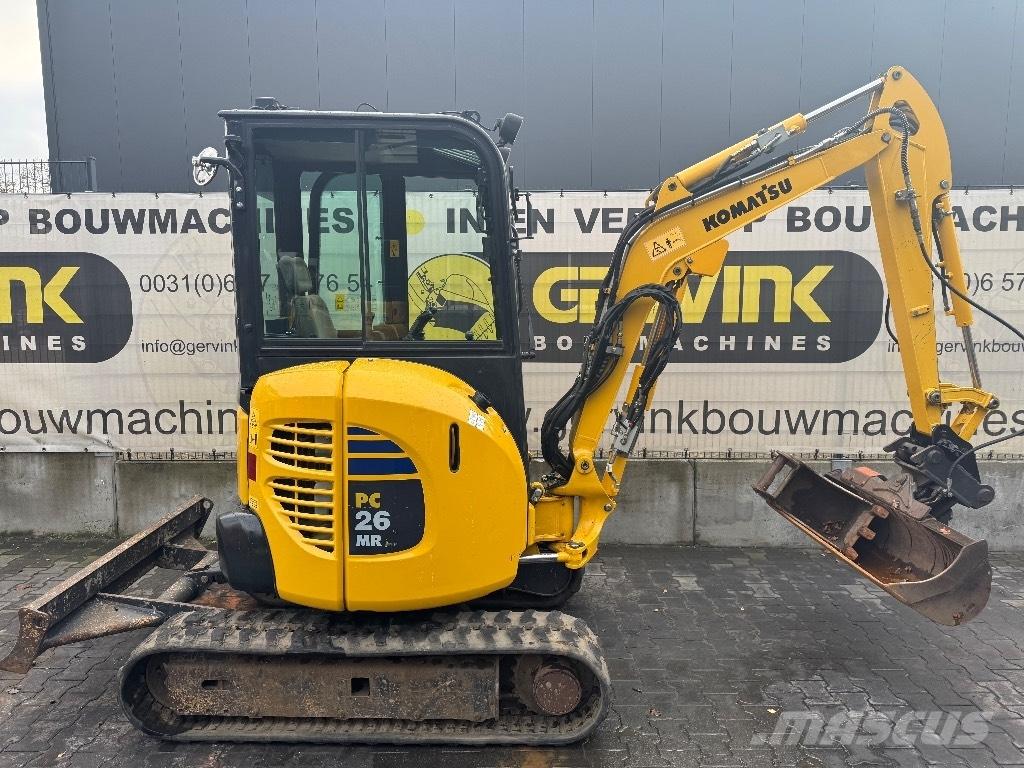 Komatsu PC 26 MR-3 Minigravere <7t