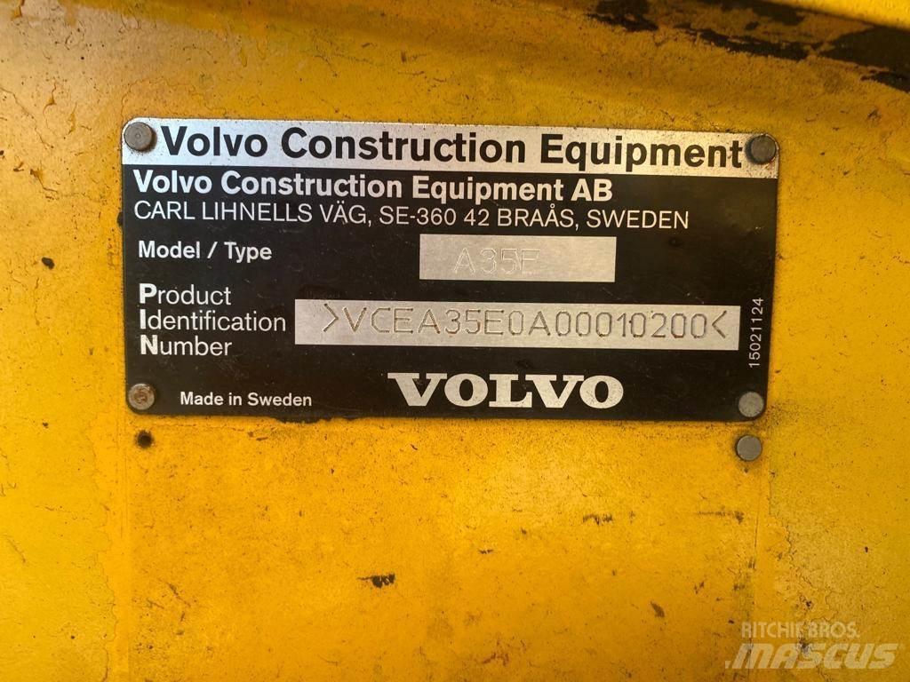 Volvo A35E Rammestyrte Dumpere