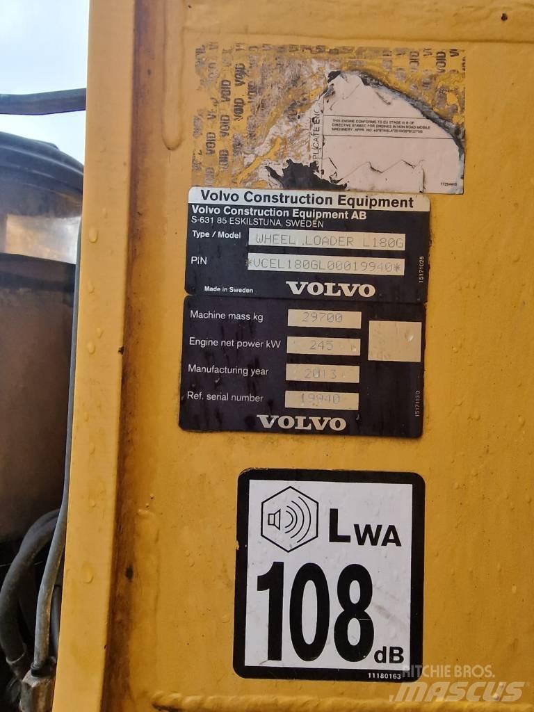 Volvo L180G Bj 2013' Hjullastere