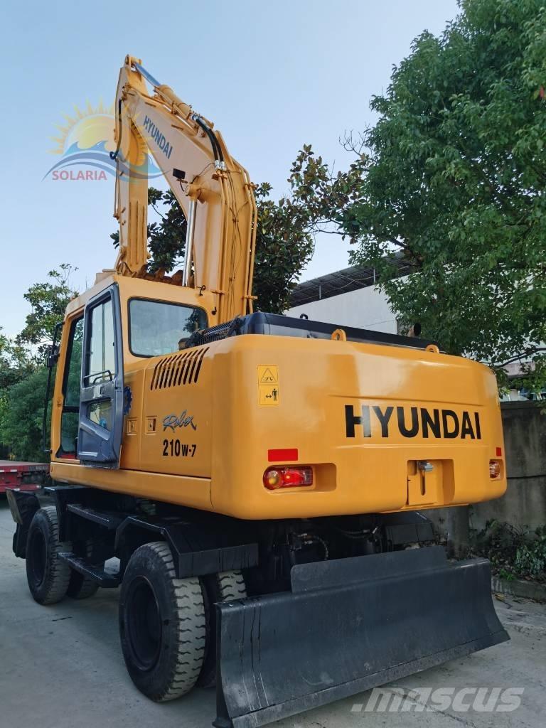 Hyundai robex 210w-7 Hjulgravere