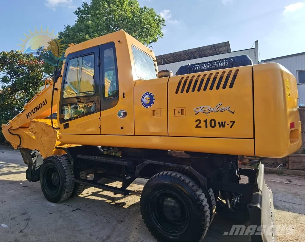 Hyundai robex 210w-7 Hjulgravere