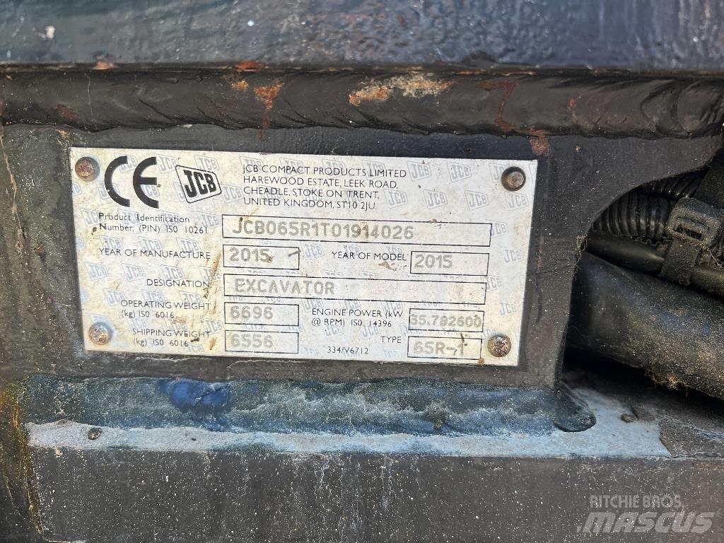 JCB 65 R-1 Minigravere <7t
