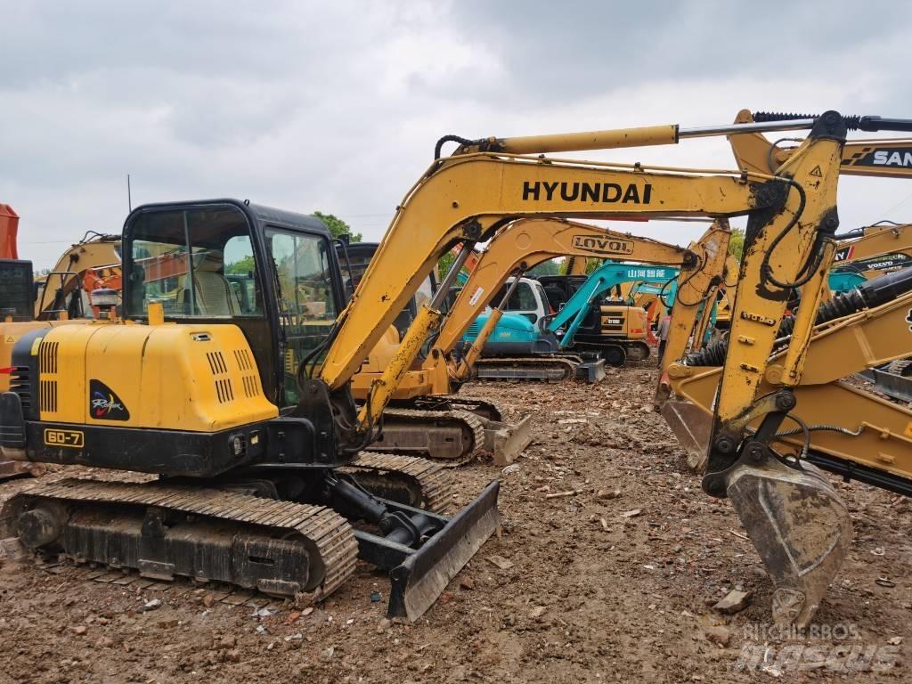 Hyundai R60 Beltegraver