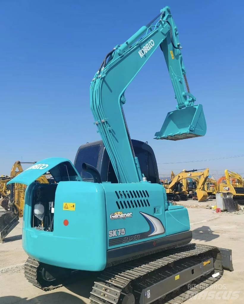 Kobelco SK 75 Beltegraver