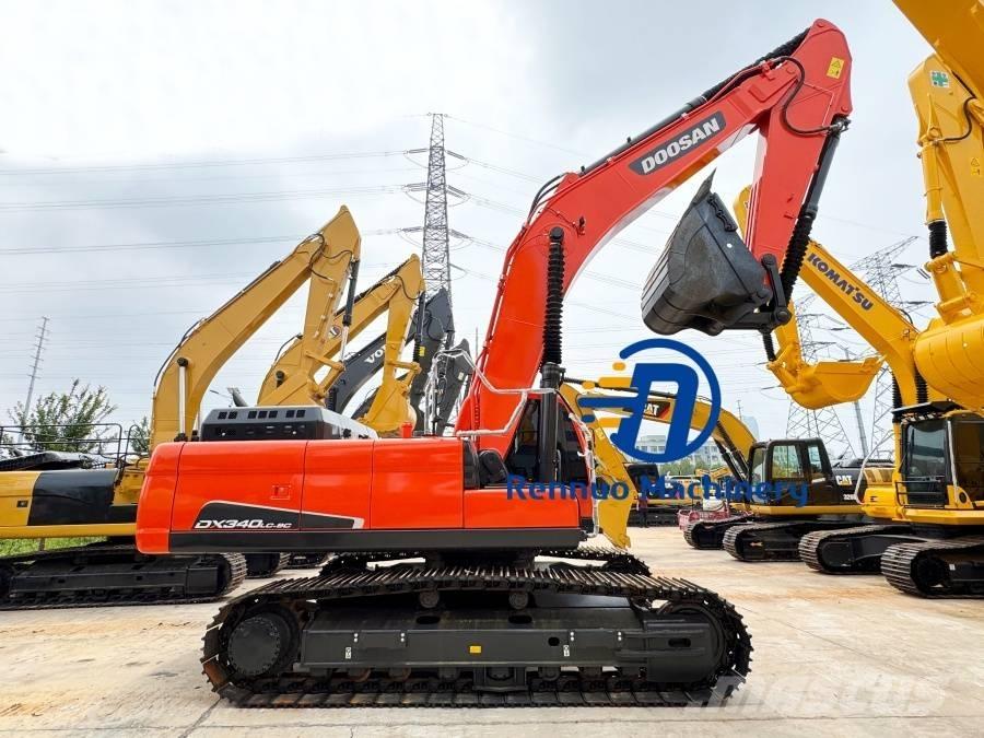 Doosan DX 340 Beltegraver