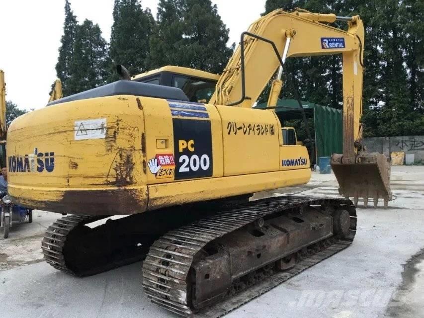 Komatsu pc200-7 Beltegraver