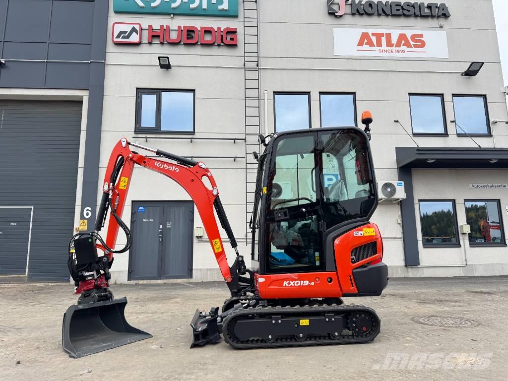Kubota KX 019-4 Minigravere <7t