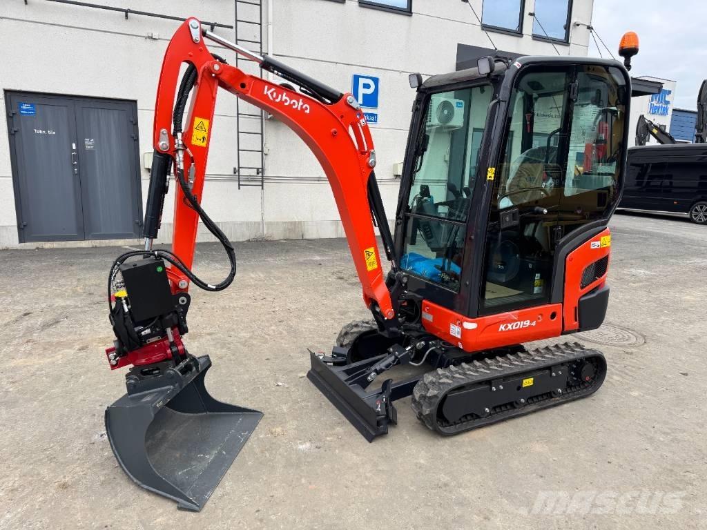 Kubota KX 019-4 Minigravere <7t