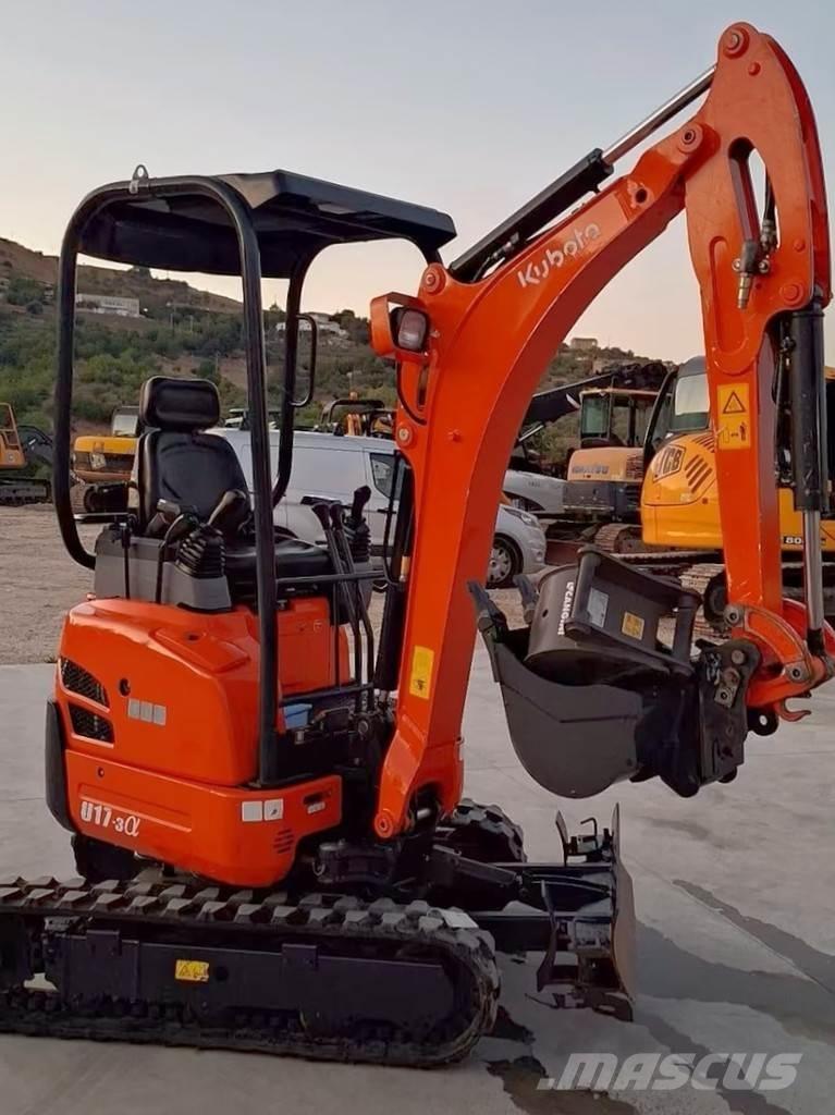 Kubota U17-3a Minigravere <7t