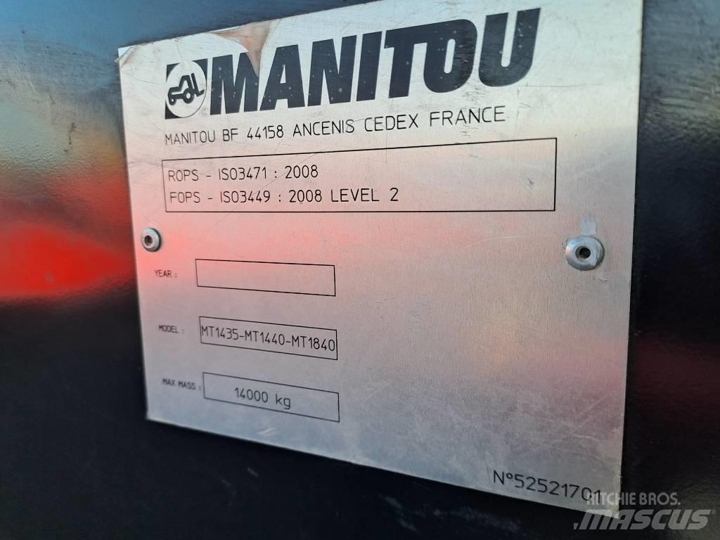 Manitou MT1440E Teleskoplastere