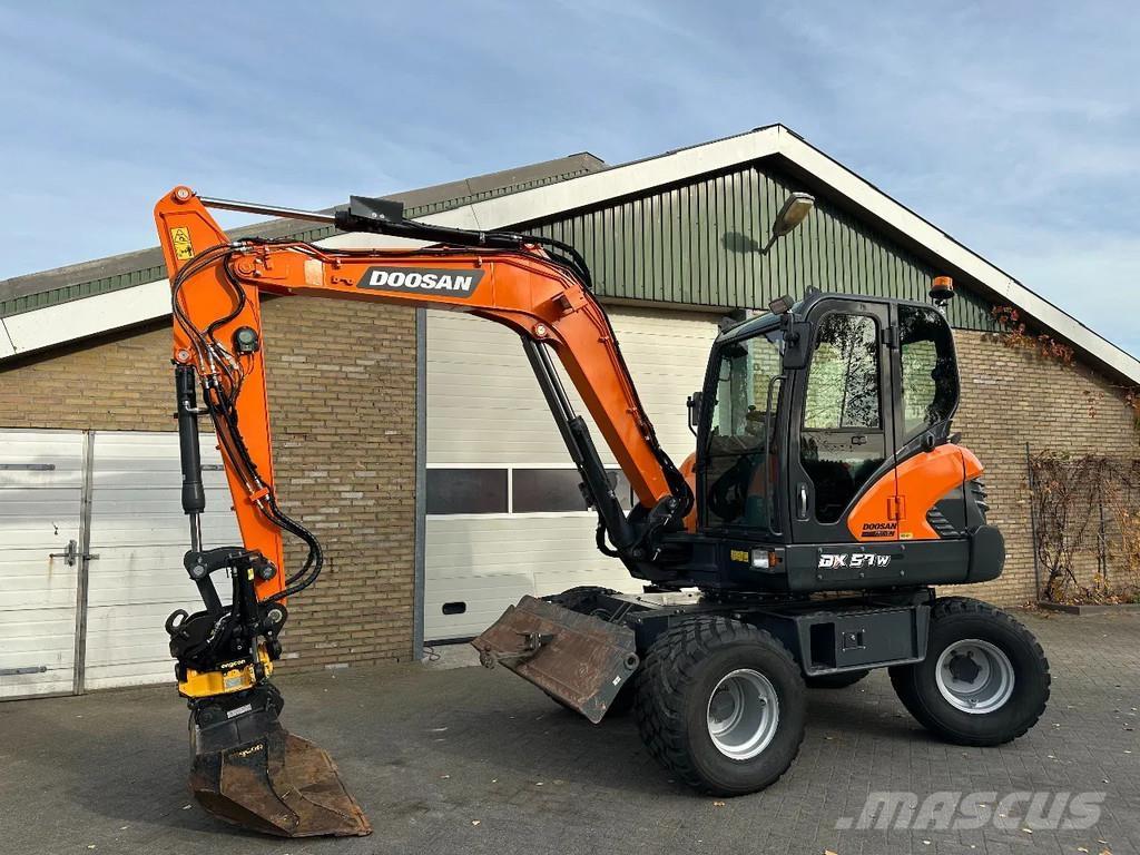Doosan DX57W-7 Hjulgravere