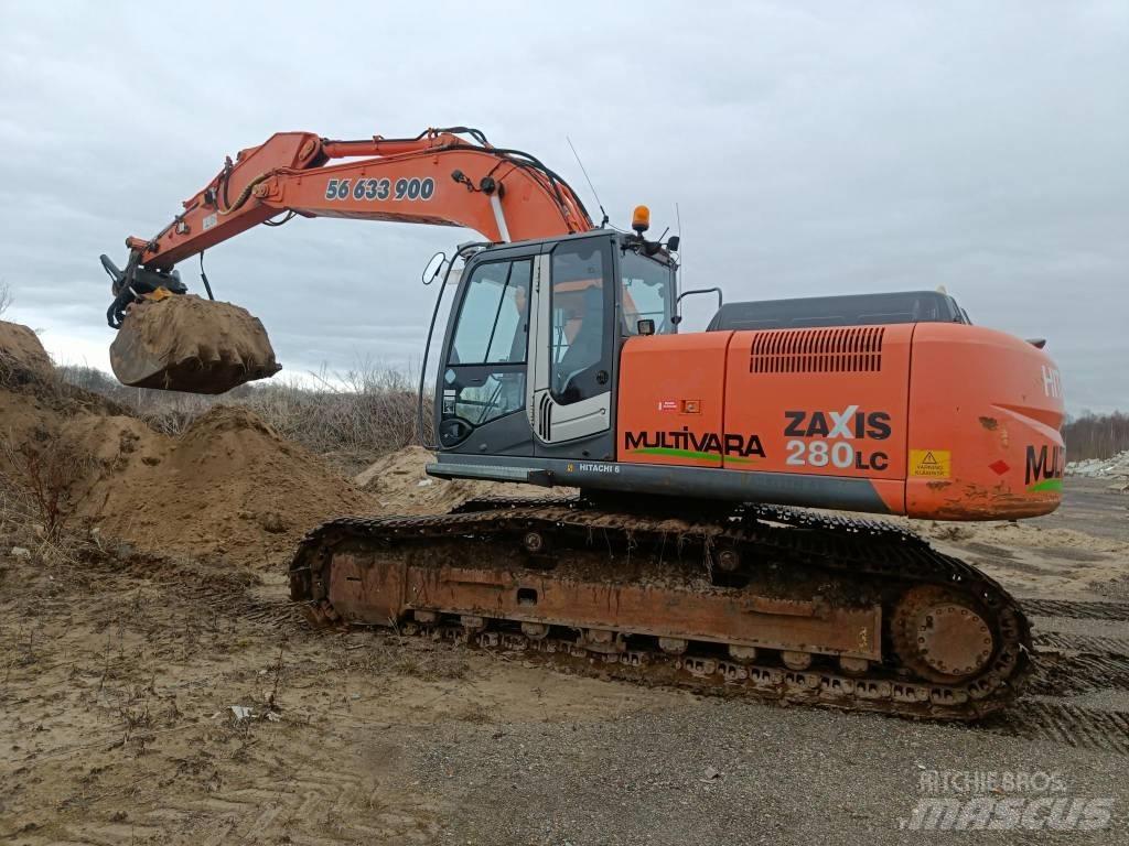 Hitachi ZX 280 LC-3 Beltegraver