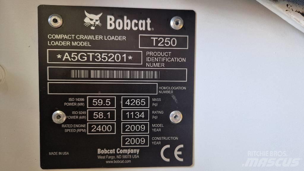 Bobcat T 250 Beltelastere