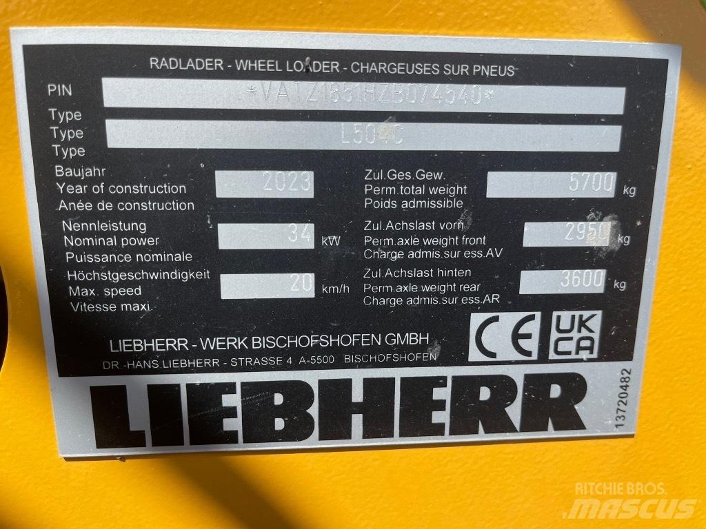 Liebherr L 504 Minilastere