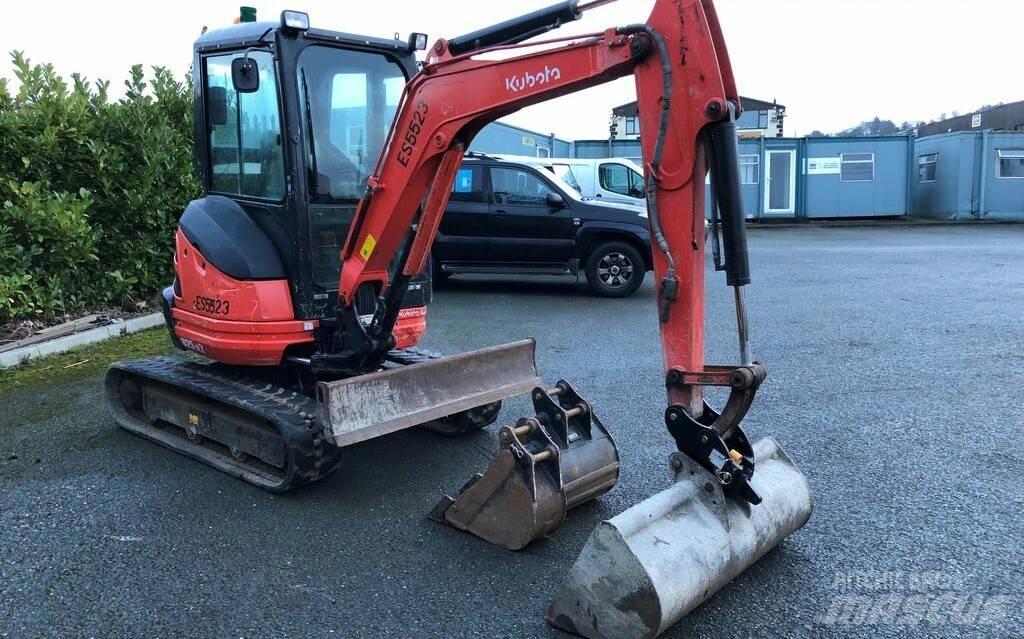 Kubota U 25 Minigravere <7t