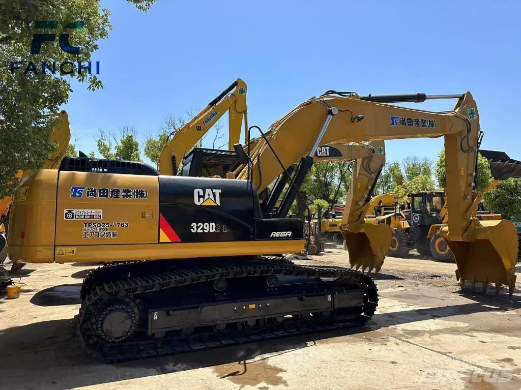 CAT 329d2L Beltegraver