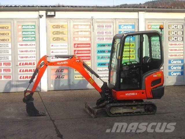 Kubota KX016-4 Minigravere <7t