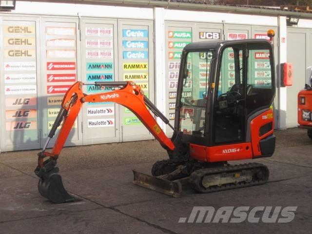 Kubota KX016-4 Minigravere <7t
