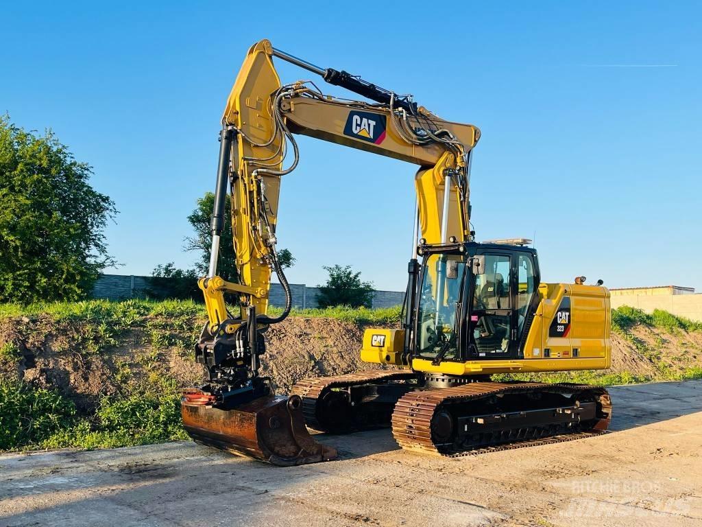 CAT 323 Beltegraver