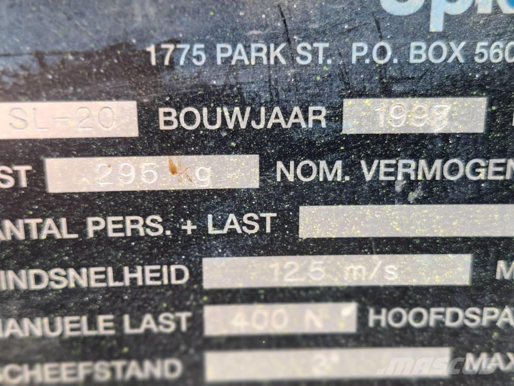 UpRight SL20 Sakselifter