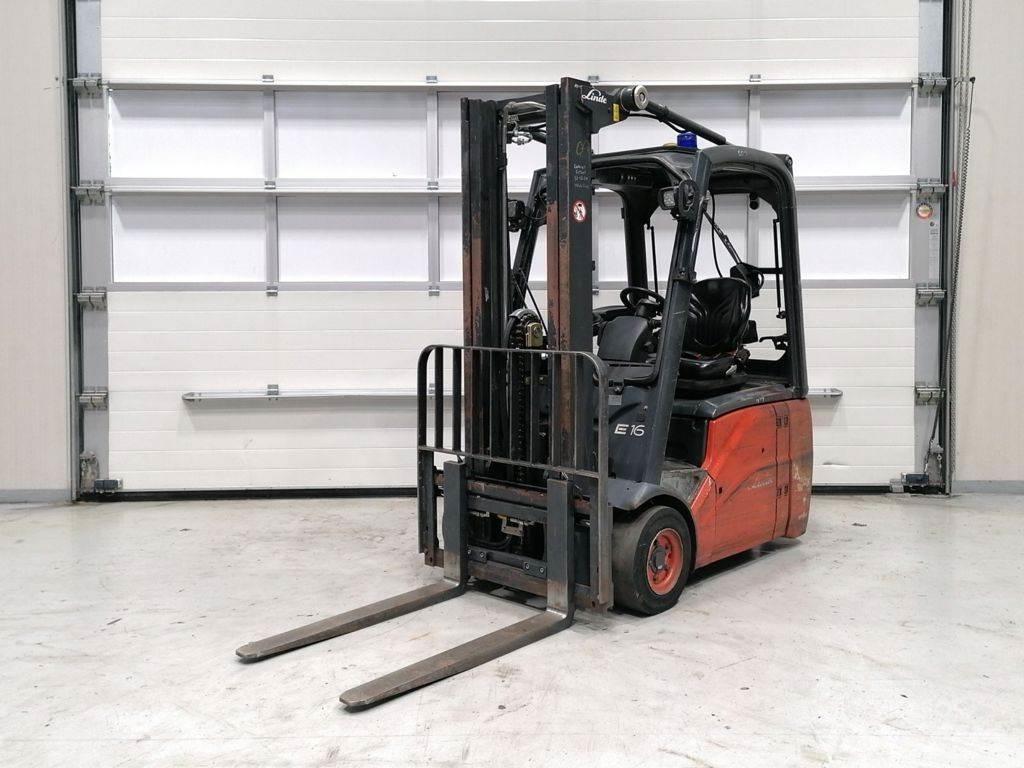 Linde E16C-01 Elektriske trucker