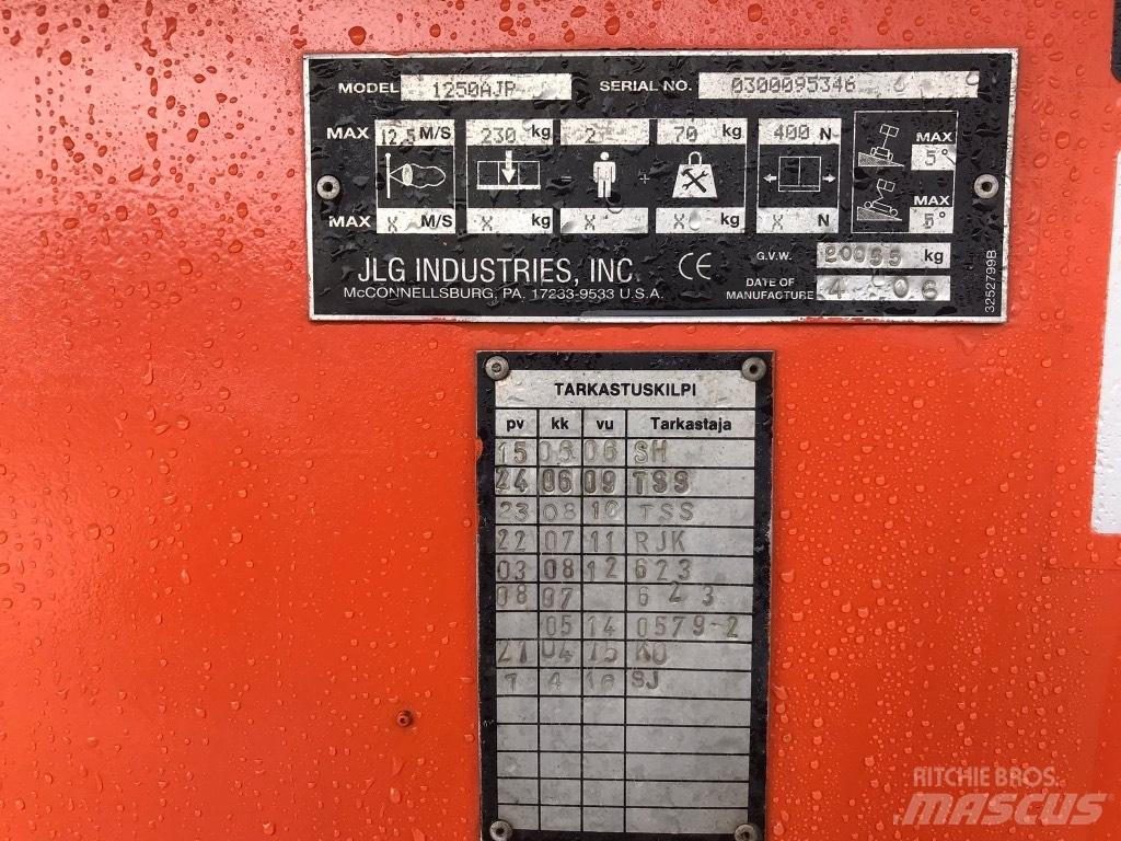 JLG 1250 AJP Leddede bomlifter