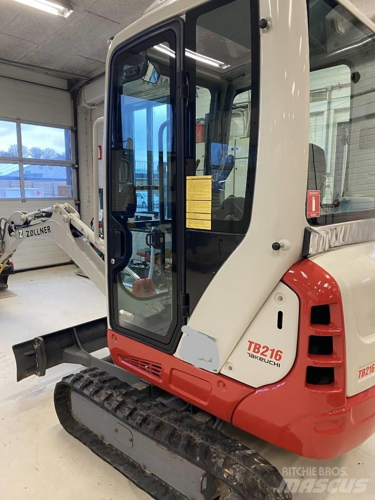 Takeuchi TB 216 Minigravere <7t