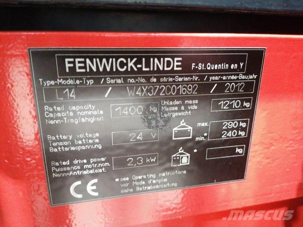 Linde L14 Ledestablere