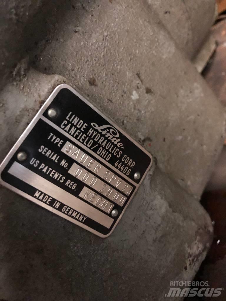 Sauer Danfoss SPV 23 Andre komponenter