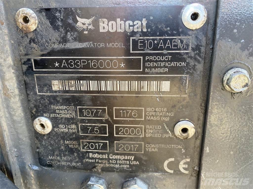 Bobcat E10 Hjulgravere