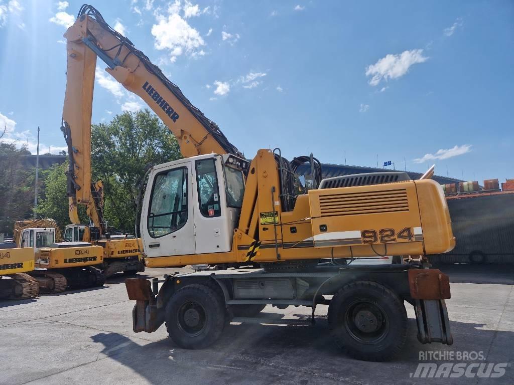 Liebherr A924C Gravemaskiner for avfallshåndtering